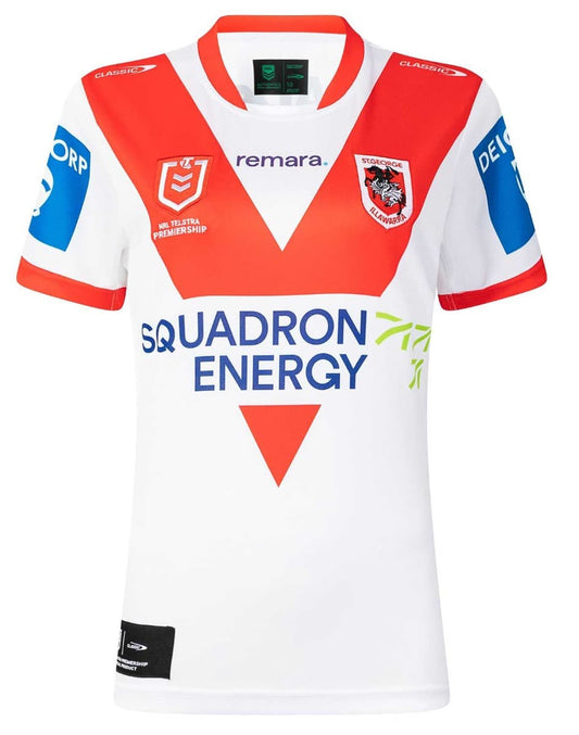 St George Dragons 2025 NRL Ladies Home Jersey