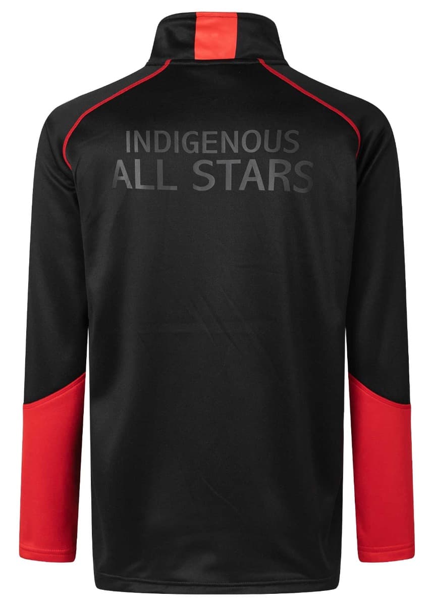 Indigenous All Stars NRL Mens 1/4 Zip Fleece Training Shirt