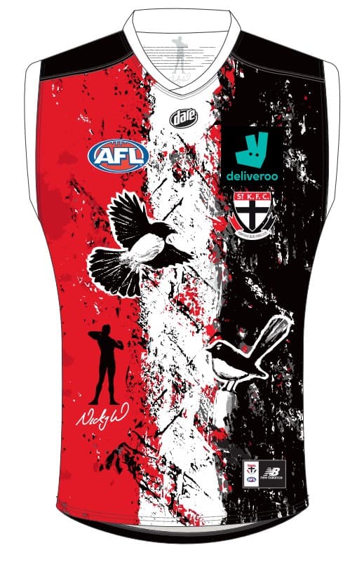 St Kilda Saints AFL Indigenous Kids Guernsey