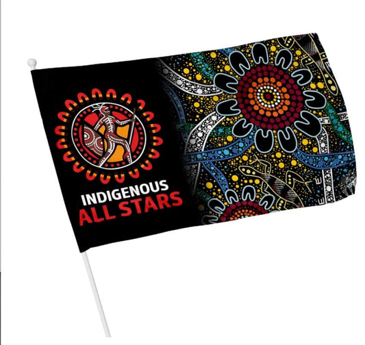 Indigenous All Stars NRL Supporter Flag (no stick)