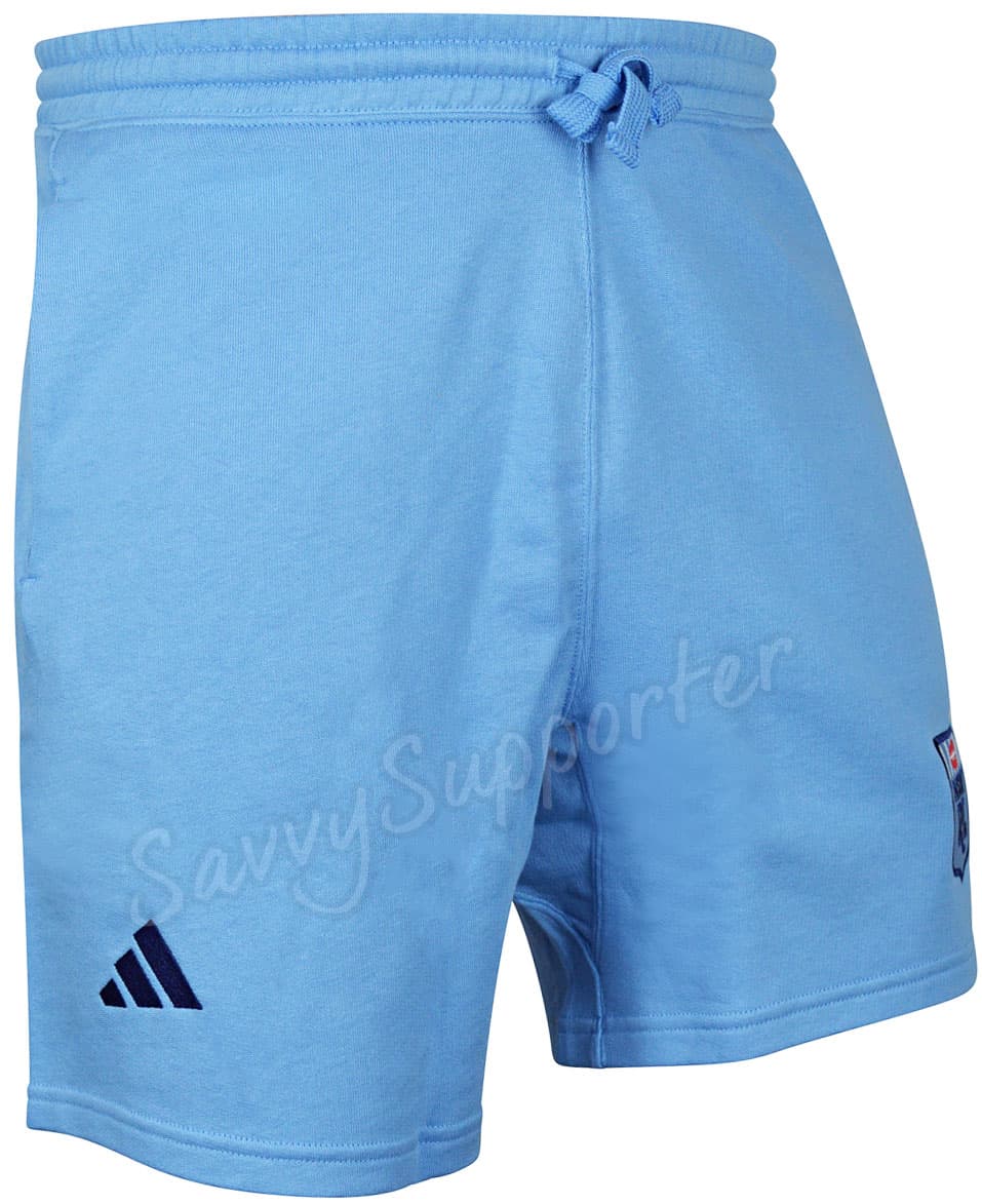 NSW Blues 2025 State of Origin  Mens Sky Fleece Shorts