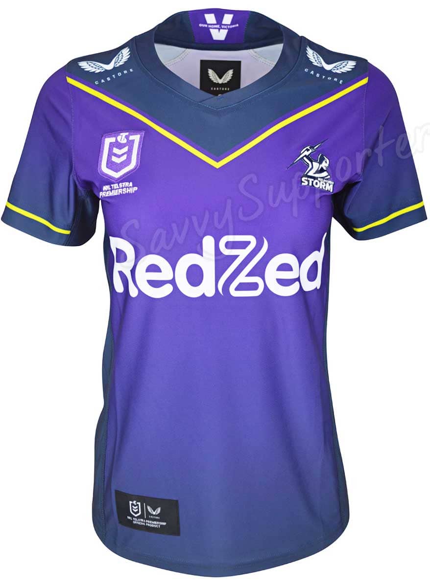 Melbourne Storm NRL Ladies Home Jersey