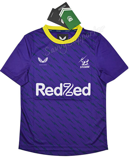 Melbourne Storm NRL Kids Purple Training Shirt