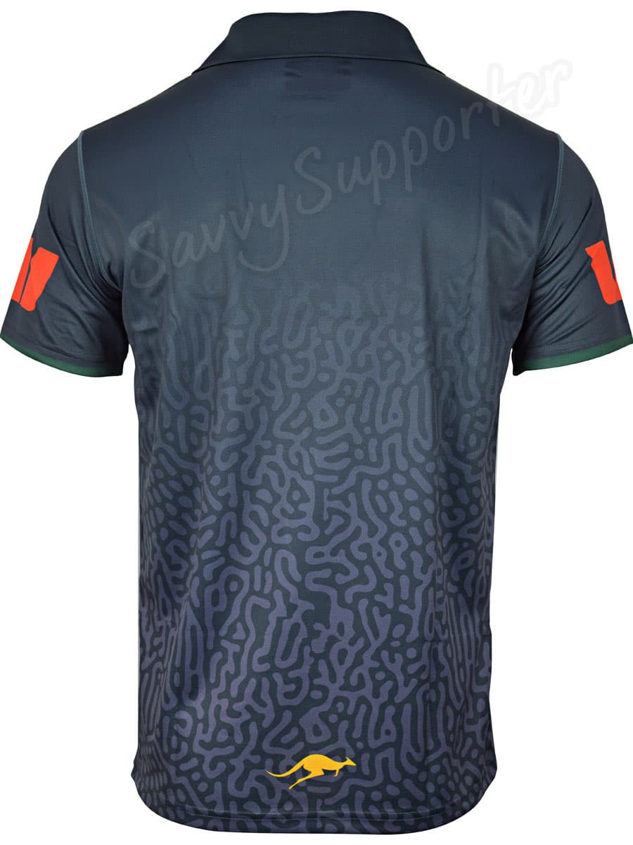 Australian Jillaroos NRL Mens Media Polo Shirt
