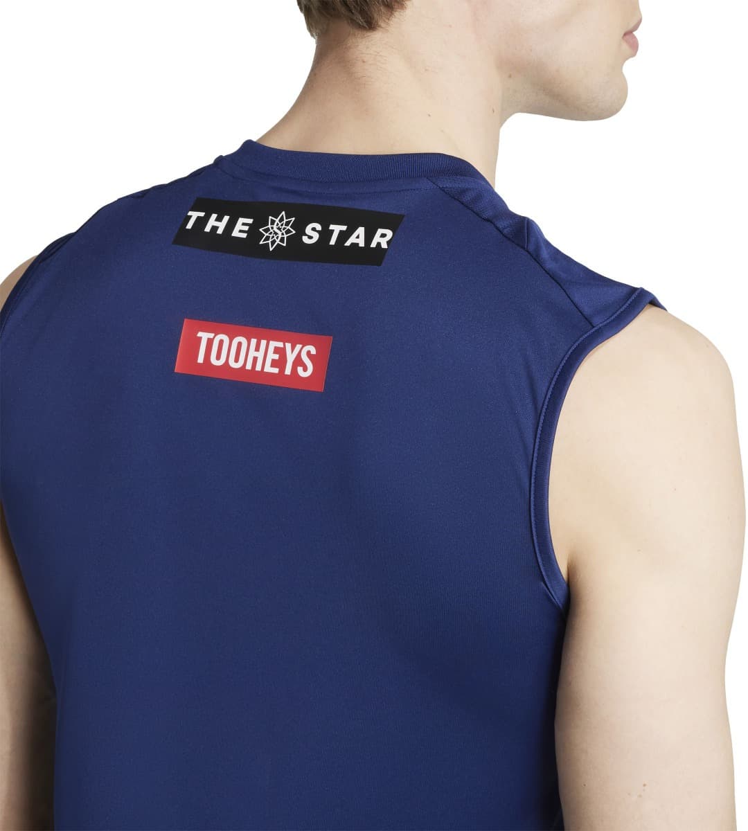 NSW Blues 2025 State of Origin Mens Dark Blue Training Singlet
