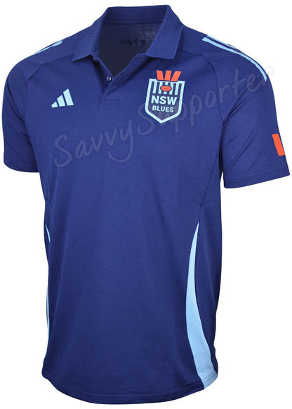 NSW Blues 2025 State of Origin Mens Team Polo Shirt