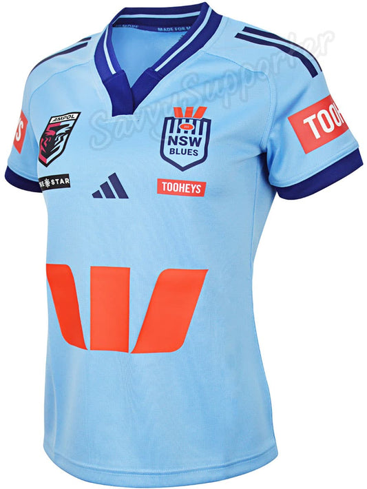 NSW Blues 2025 State of Origin Ladies On Field Jersey