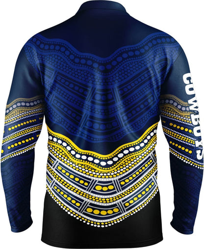North Queensland Cowboys NRL Indigenous Fishing Shirt