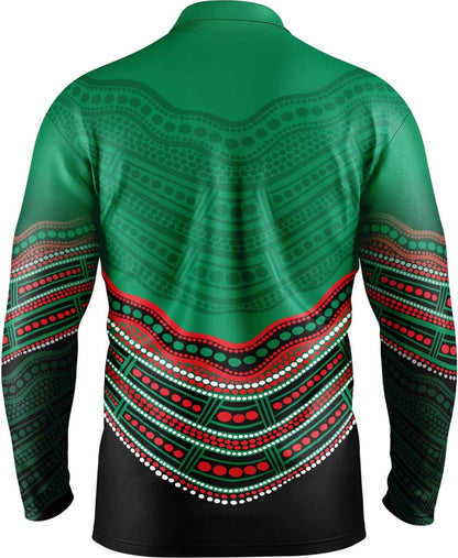 South Sydney Rabbitohs NRL Indigenous Fishing Shirt