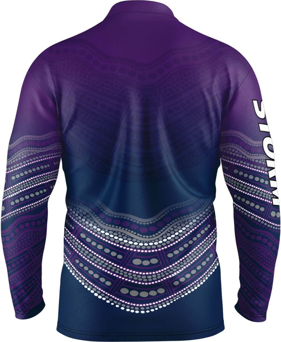 Melbourne Storm NRL Indigenous Fishing Shirt