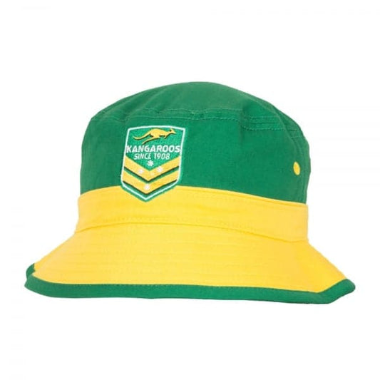 Australian Kangaroos NRL Green and Gold Bucket Hat