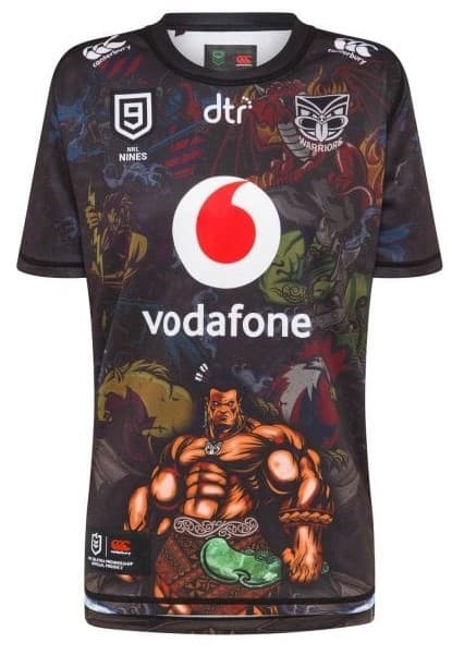 New Zealand Warriors NRL Kids Nines Jersey