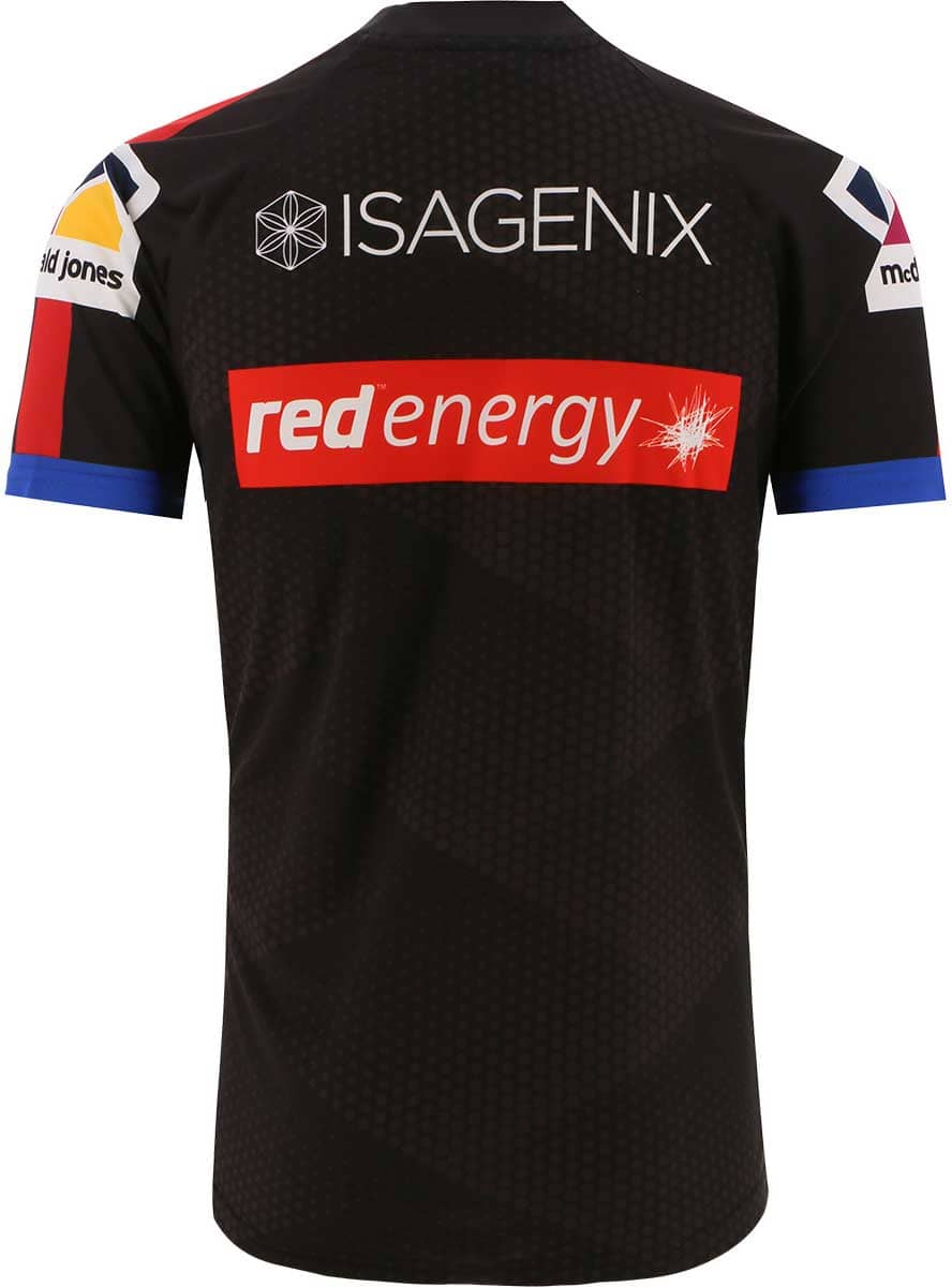Newcastle Knights NRL Mens Black Training Shirt