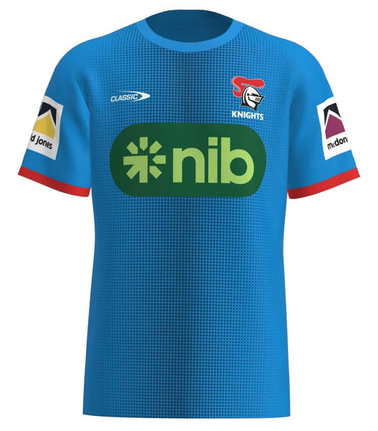 Newcastle Knights 2023 NRL Mens Royal Training Shirt