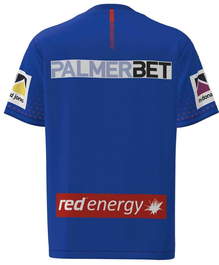 Newcastle Knights 2023 NRL Mens Warm Up Tee