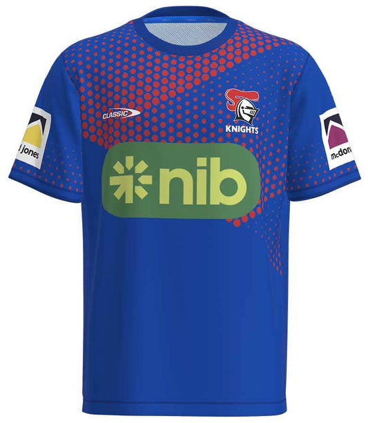 Newcastle Knights 2023 NRL Mens Warm Up Tee
