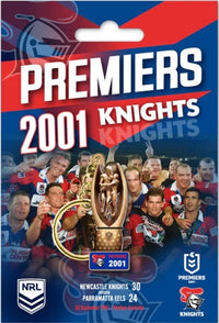 Newcastle Knights 2001 NRL Premiers Trophy Keyring