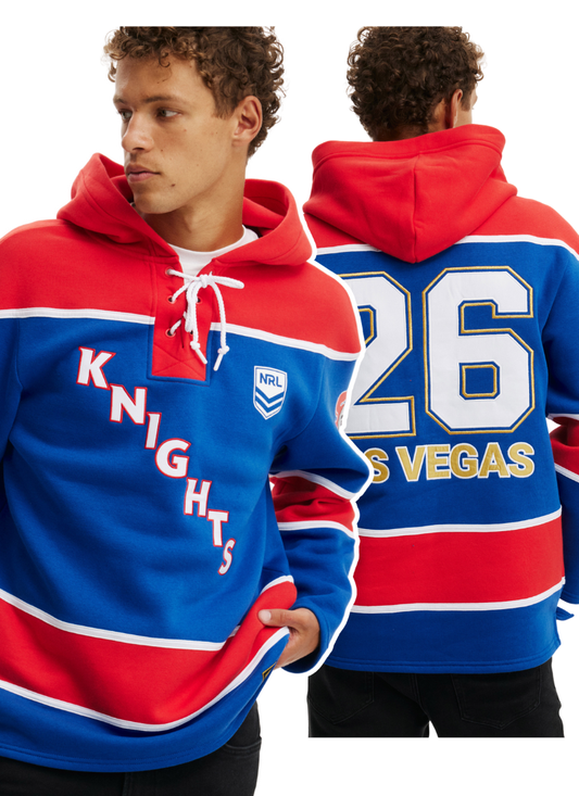 Newcastle Knights 2026 NRL Mens Las Vegas Hockey Hoodie