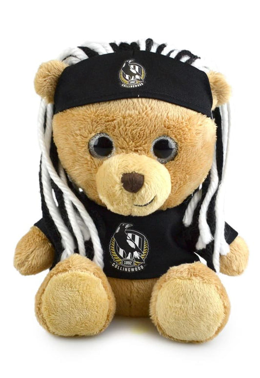 Collingwood Magpies AFL 20cm Sparkle Fanatic Teddy