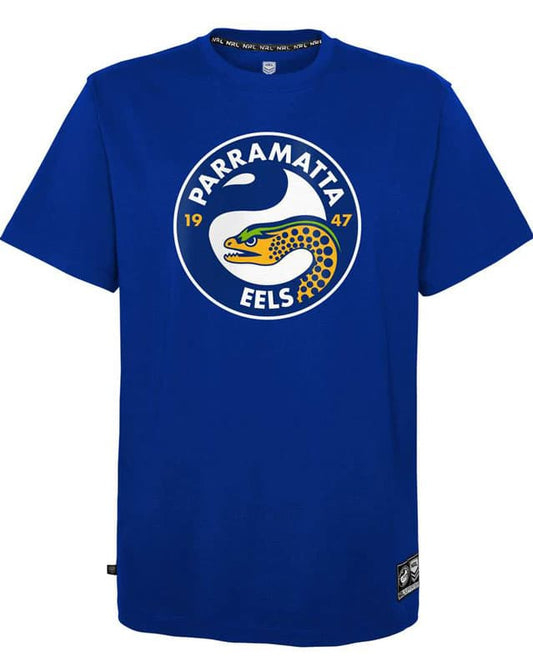 Parramatta Eels NRL Mens Team Logo Tee