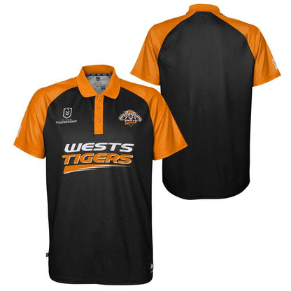 Wests Tigers Mens Performance Polo Shirt