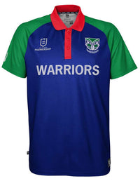New Zealand Warriors NRL Mens Performance Polo Shirt
