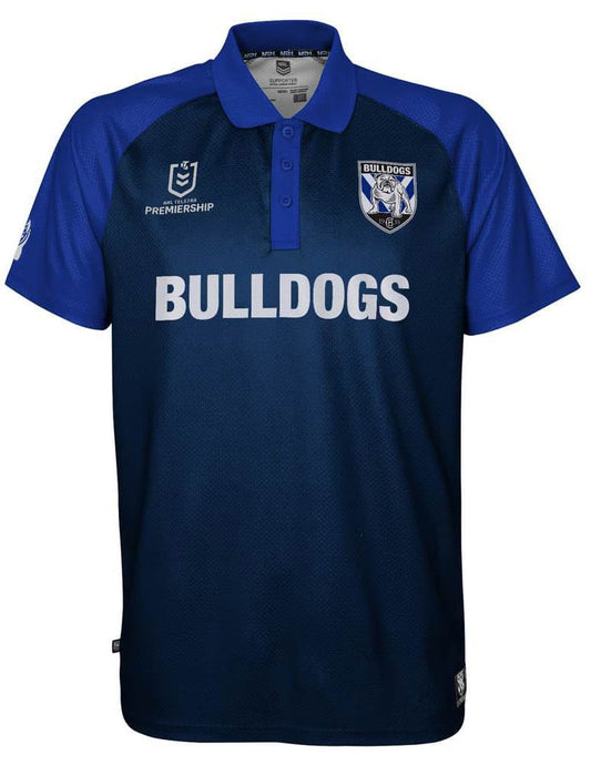 Canterbury Bulldogs Mens NRL Performance Polo Shirt