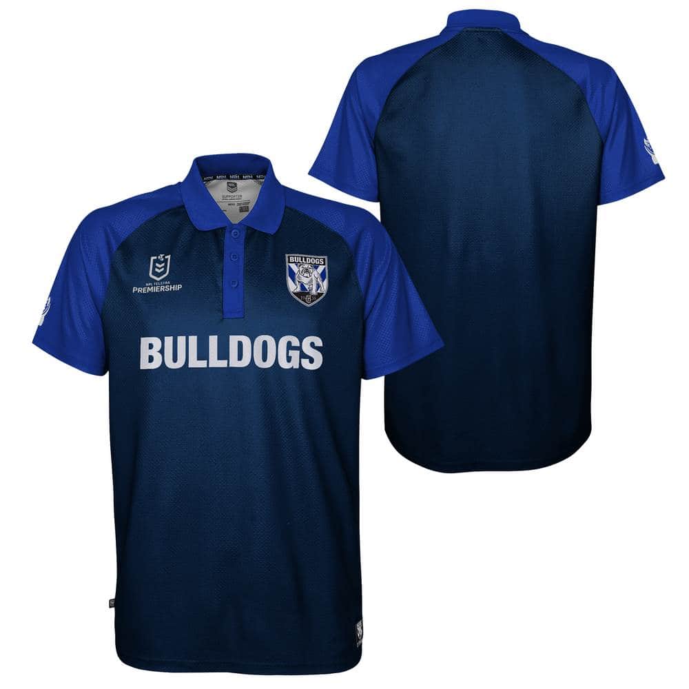 Canterbury Bulldogs Mens NRL Performance Polo Shirt