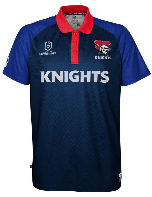 Newcastle Knights Mens Performance Polo Shirt