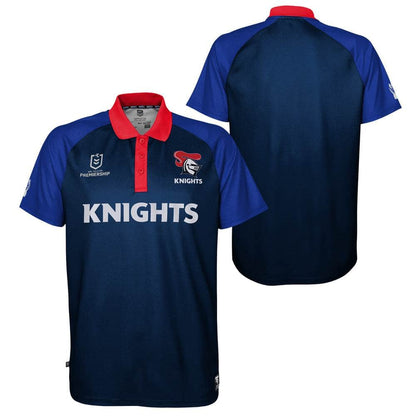 Newcastle Knights Mens Performance Polo Shirt