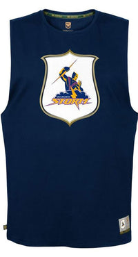 Melbourne Storm Heritage Crest Mens Muscle Tank Tee