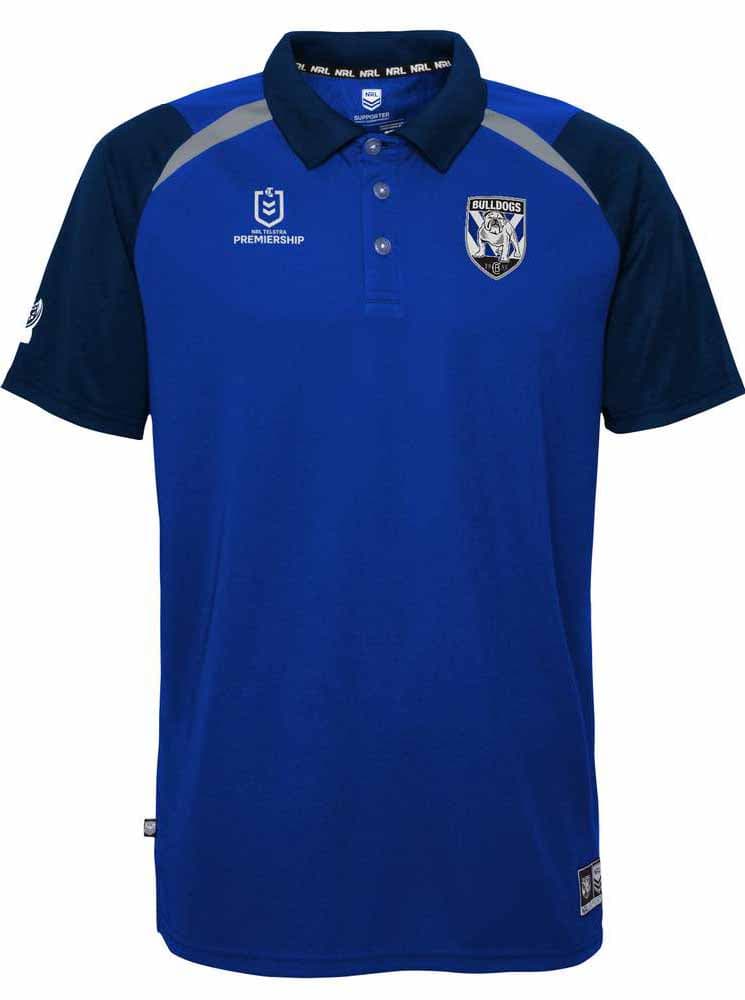 Canterbury Bulldogs NRL Mens Performance Polo Shirt