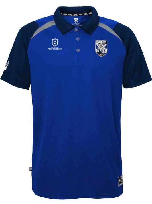 Canterbury Bulldogs NRL Mens Performance Polo Shirt