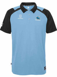 Cronulla Sharks Mens NRL Performance Polo Shirt