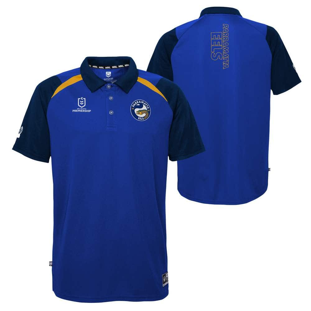 Parramatta Eels Mens Performance Polo Shirt