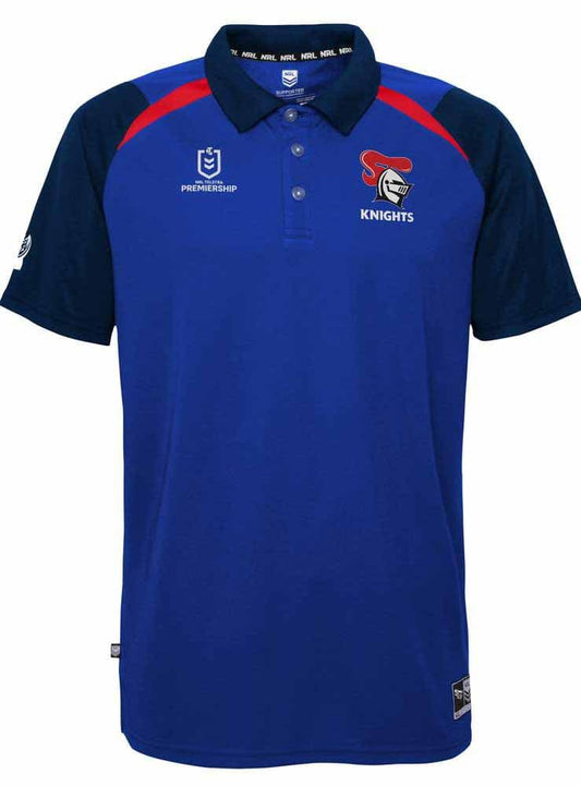 Newcastle Knights Mens NRL Performance Polo Shirt