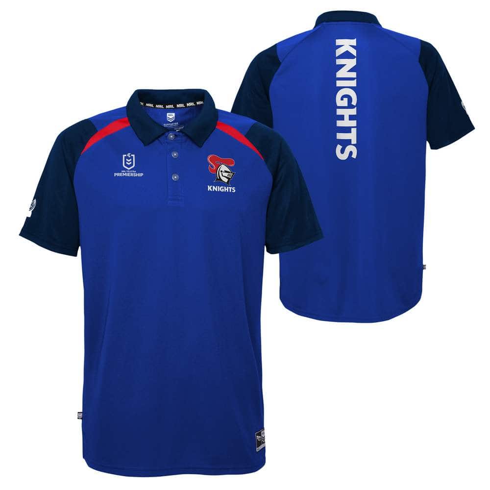 Newcastle Knights Mens NRL Performance Polo Shirt