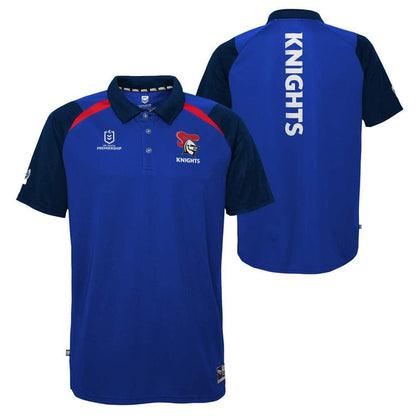 Newcastle Knights Mens NRL Performance Polo Shirt