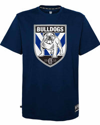 Canterbury Bulldogs NRL Mens Team Logo Tee
