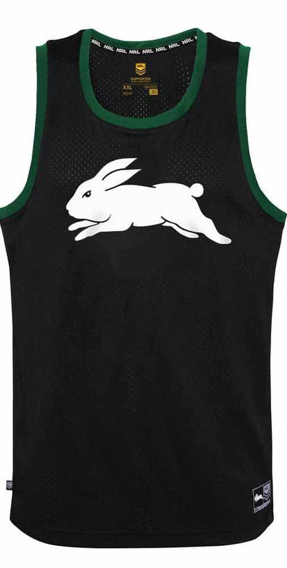 South Sydney Rabbitohs NRL Mens Mesh Singlet