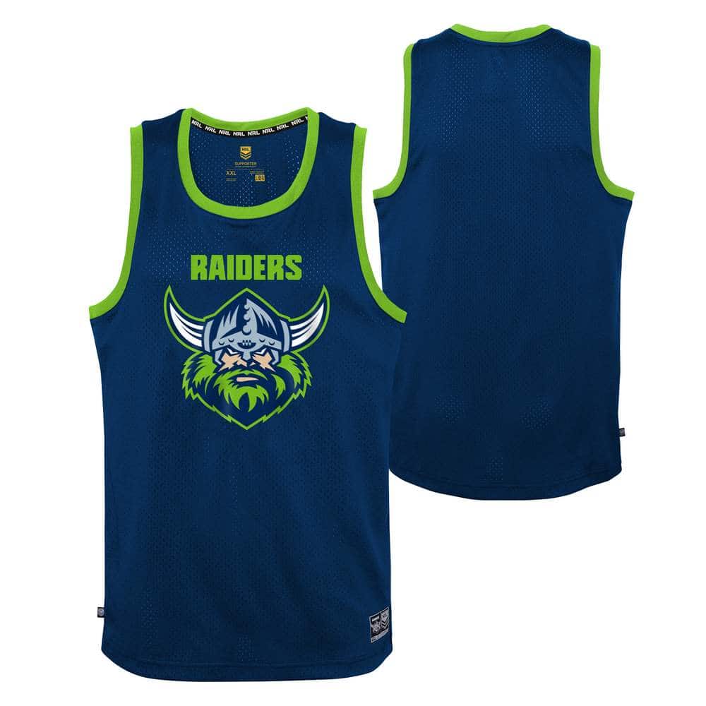 Canberra Raiders NRL Mens Mesh Singlet