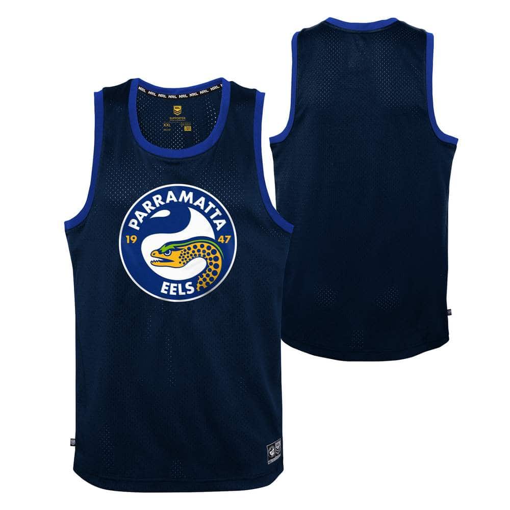 Parramatta Eels NRL Mens Mesh Singlet