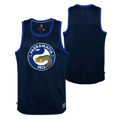 Parramatta Eels NRL Mens Mesh Singlet