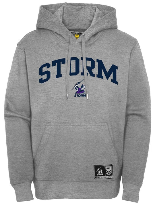 Melbourne Storm NRL Mens Collegiate Arch Hoody