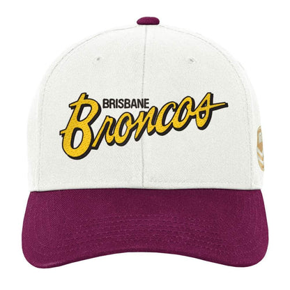 Brisbane Broncos NRL Heritage Logo Deadstock Cap