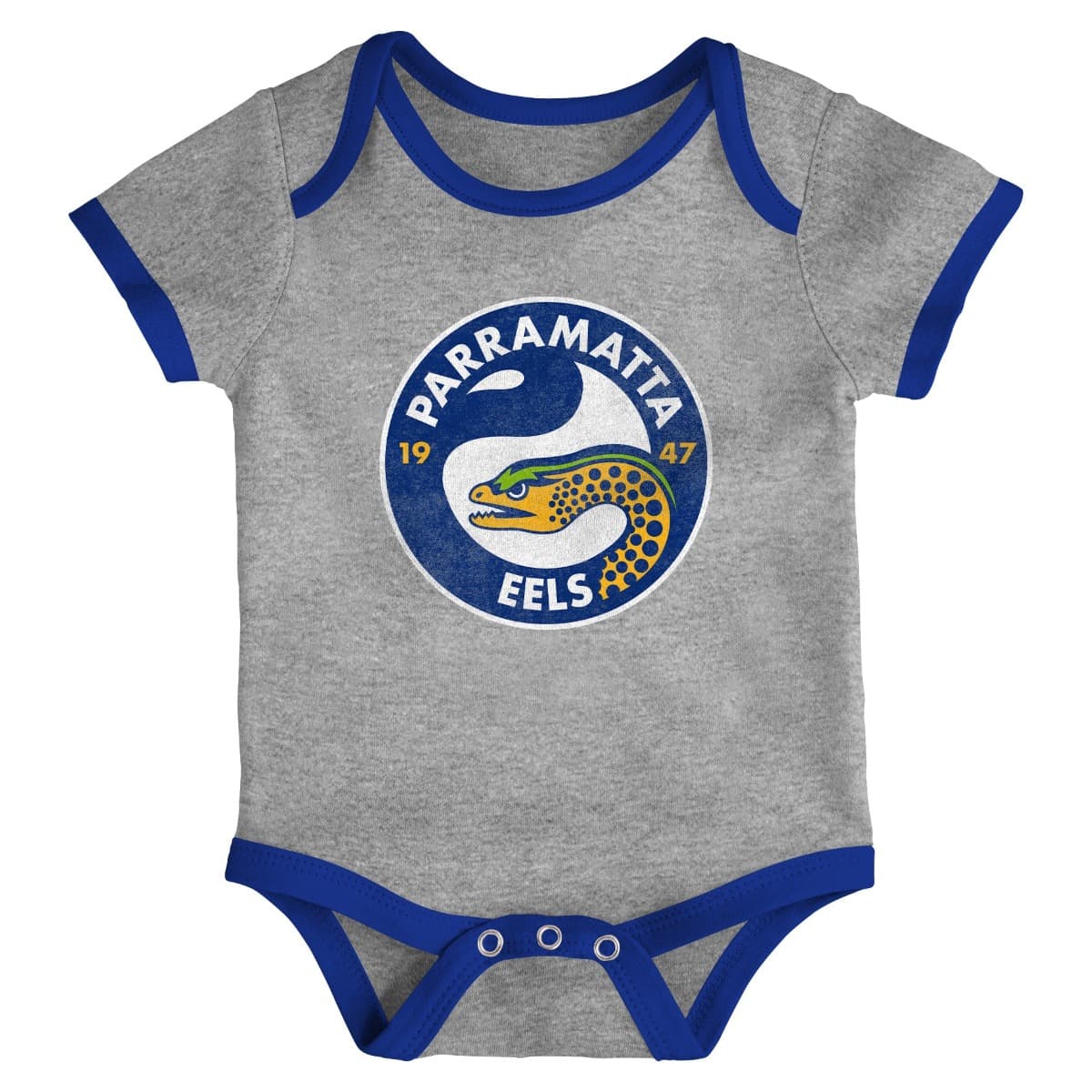 Parramatta Eels NRL 3 Piece Bodysuit Set