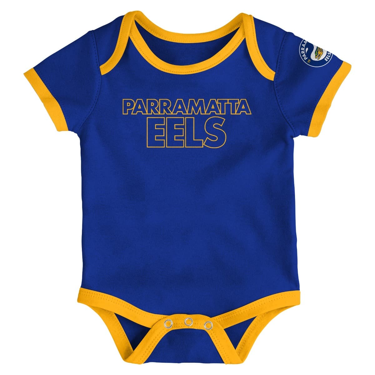 Parramatta Eels NRL 3 Piece Bodysuit Set