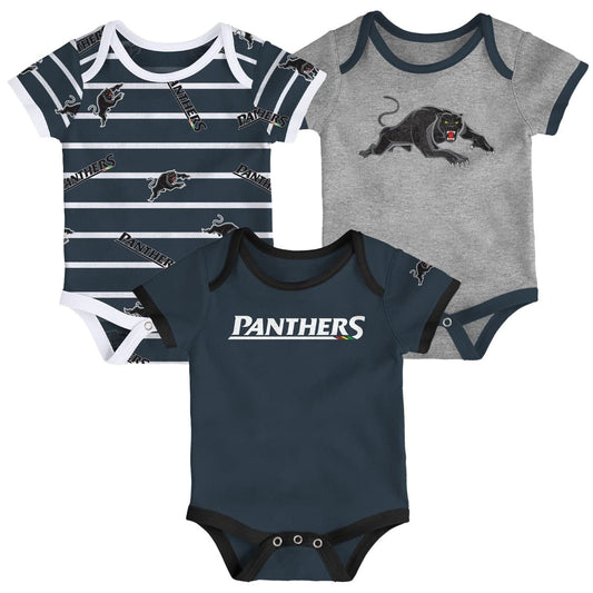 Penrith Panthers NRL 3 Piece Bodysuit Set