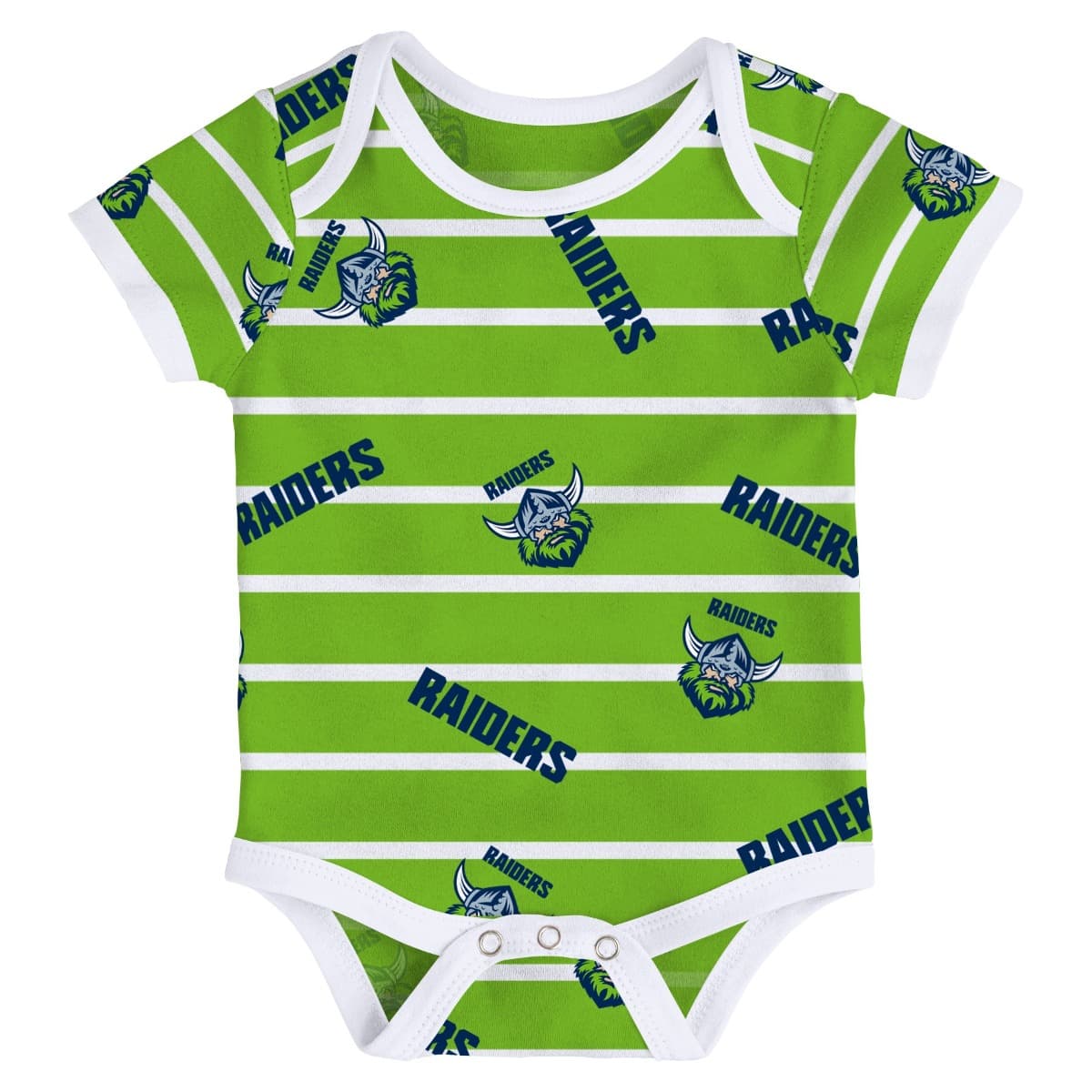 Canberra Raiders NRL 3 Piece Bodysuit Set