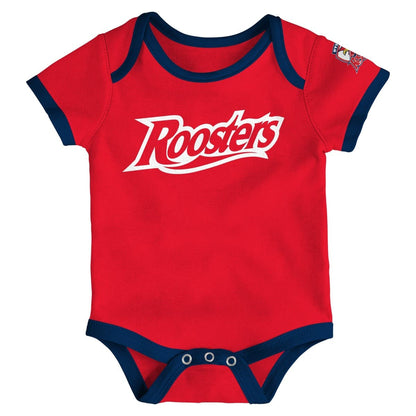 Sydney Roosters NRL 3 Piece Bodysuit Set
